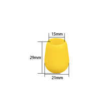 Load image into Gallery viewer, 1Pcs Silicone Lure Rod Bottom Protector Fishing Rod Handle Protective Case Fishing Accessories Fish Rod Fixed Ring
