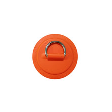 Load image into Gallery viewer, 1/4Pcs Surfboard Dinghy Boat PVC Patch With Stainless Steel D Ring Deck Rigging Sup Round Ring Pad Bungee Rope Kit Accessorie
