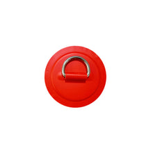 Load image into Gallery viewer, 1/4Pcs Surfboard Dinghy Boat PVC Patch With Stainless Steel D Ring Deck Rigging Sup Round Ring Pad Bungee Rope Kit Accessorie
