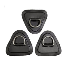 Load image into Gallery viewer, Surfboard Dinghy Boat PVC Patch With Stainless Steel D Ring Deck Rigging Sup Triangle Ring Pad Bungee Rope Kit Accessorie
