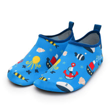 Load image into Gallery viewer, Kids Quick Dry Cartoon Swimming Water Shoes Boys Girls Beach Shoes Summer Diving Surfing Outdoor Water Sports Shoes
