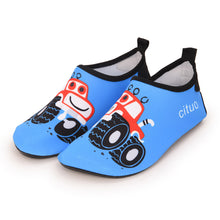 Load image into Gallery viewer, Kids Quick Dry Cartoon Swimming Water Shoes Boys Girls Beach Shoes Summer Diving Surfing Outdoor Water Sports Shoes

