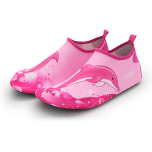 Load image into Gallery viewer, Kids Quick Dry Cartoon Swimming Water Shoes Boys Girls Beach Shoes Summer Diving Surfing Outdoor Water Sports Shoes
