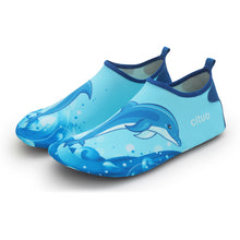 Load image into Gallery viewer, Kids Quick Dry Cartoon Swimming Water Shoes Boys Girls Beach Shoes Summer Diving Surfing Outdoor Water Sports Shoes
