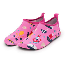 Load image into Gallery viewer, Kids Quick Dry Cartoon Swimming Water Shoes Boys Girls Beach Shoes Summer Diving Surfing Outdoor Water Sports Shoes
