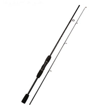 Load image into Gallery viewer, 1.6M 1.8M 2.1M Black Ultralight Lure Fishing Rod Super Strong FRP Jigging Rod Spinning/Casting Pole
