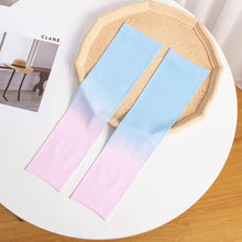 Load image into Gallery viewer, Gradient Cool Cycling Sleeve Sport Cooling Arm Sleeves Anti-sunburn Sunscreen Uv Sports Safety Fitness Body Building Entertainment
