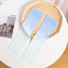 Load image into Gallery viewer, Gradient Cool Cycling Sleeve Sport Cooling Arm Sleeves Anti-sunburn Sunscreen Uv Sports Safety Fitness Body Building Entertainment
