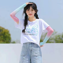 Load image into Gallery viewer, Gradient Cool Cycling Sleeve Sport Cooling Arm Sleeves Anti-sunburn Sunscreen Uv Sports Safety Fitness Body Building Entertainment
