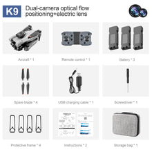 Load image into Gallery viewer, K9 RC Drone Foldable 4K Professinal With 1080P Wide Angle Optical Flow Localization Four-way Obstacle Avoidance Quadcopter
