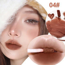 Load image into Gallery viewer, Velvet Pink Brown Lip Glaze Matte Liquid Lipstick Nude Red Lip Mud Cheek Rouge Tint Women Cosmetics
