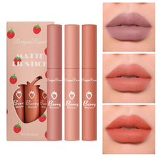 Load image into Gallery viewer, Waterproof Velvet Matte Nude Lip Gloss Sexy Long Lasting Non-stick Cup Nude Red Liquid Lipstick Make-up for Women Korea Cosmetic
