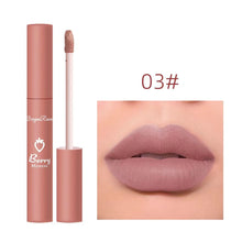 Load image into Gallery viewer, Waterproof Velvet Matte Nude Lip Gloss Sexy Long Lasting Non-stick Cup Nude Red Liquid Lipstick Make-up for Women Korea Cosmetic
