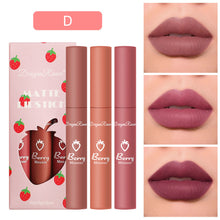 Load image into Gallery viewer, Waterproof Velvet Matte Nude Lip Gloss Sexy Long Lasting Non-stick Cup Nude Red Liquid Lipstick Make-up for Women Korea Cosmetic
