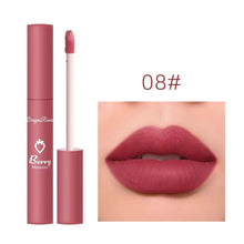 Load image into Gallery viewer, Waterproof Velvet Matte Nude Lip Gloss Sexy Long Lasting Non-stick Cup Nude Red Liquid Lipstick Make-up for Women Korea Cosmetic
