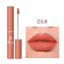 Load image into Gallery viewer, Waterproof Velvet Matte Nude Lip Gloss Sexy Long Lasting Non-stick Cup Nude Red Liquid Lipstick Make-up for Women Korea Cosmetic
