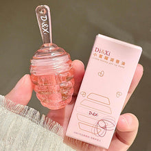 Load image into Gallery viewer, Lovely Honey Pot Lip Oil Fresh Fruit Lip Balm Long Lasting Moisturizing Clear Lip Oil Liquid Lipstick Lip Gloss Makeup Cosmetics
