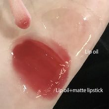 Load image into Gallery viewer, Lovely Honey Pot Lip Oil Fresh Fruit Lip Balm Long Lasting Moisturizing Clear Lip Oil Liquid Lipstick Lip Gloss Makeup Cosmetics
