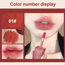 Load image into Gallery viewer, 6 Colors Matte Velvet Lip Glaze Moisturizing Long-lasting Lipstick Lip Gloss Lips Makeup Cosmetic
