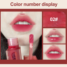 Load image into Gallery viewer, 6 Colors Matte Velvet Lip Glaze Moisturizing Long-lasting Lipstick Lip Gloss Lips Makeup Cosmetic
