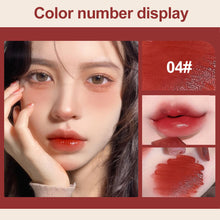 Load image into Gallery viewer, 6 Colors Matte Velvet Lip Glaze Moisturizing Long-lasting Lipstick Lip Gloss Lips Makeup Cosmetic
