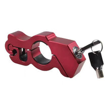 Load image into Gallery viewer, Motorcycle Security Safety Locks Aluminium Alloy Handlebar Anti Theft Lock Fit for Scooter Moto Scooter Atv Dirt Bikes
