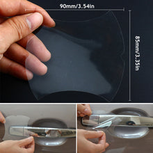 Load image into Gallery viewer, 5Pcs Universal Car Invisible Door Handle Stickers Scratches Automobile Shakes Protective Vinyl Protector Films Car Handle Protective
