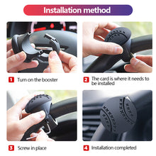 Load image into Gallery viewer, 360 Degree Rotation Car Steering Wheel Booster Steering Wheel Knob Ball Labor-saving One Hand Steering Booster
