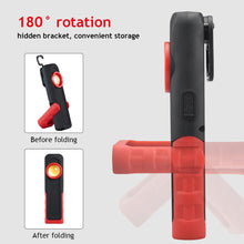 Load image into Gallery viewer, Car Detailing Tools USB Flashlight Inspection Light Car Paint Finish Lamp Scan Swirl Magnetic Grip Multifunction Auto Repair Working Lights
