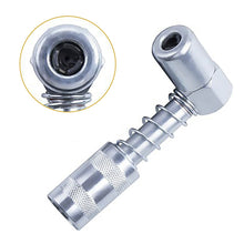Load image into Gallery viewer, 1Pair Car Truck 90 Degree Grease Couplers Adapter Fitting Tool Coupler Grease Fitting Tool Sleeve Locks Coupler in Place
