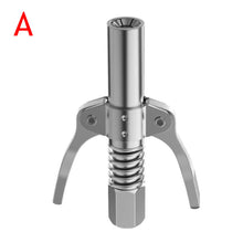 Load image into Gallery viewer, Grease Coupler Heavy-Duty Quick Release Grease Gun Coupler NPTI/8 10000 PSI Two Press Easy To Push Accessories Car Syringe Lubricant Tip
