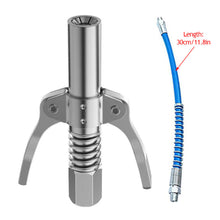 Load image into Gallery viewer, Grease Coupler Heavy-Duty Quick Release Grease Gun Coupler NPTI/8 10000 PSI Two Press Easy To Push Accessories Car Syringe Lubricant Tip
