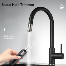 Load image into Gallery viewer, Electric Nose Hair Trimmer Shaver Clipper Portable Waterproof Durable Nose Ear Trimmer Beard Trimmer Face Care for Men
