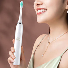 Load image into Gallery viewer, Adult Electric Toothbrush Waterproof Ultrasonic Vibration Toothbrush Waterproof Smart Whitening Toothbrush Oral Care
