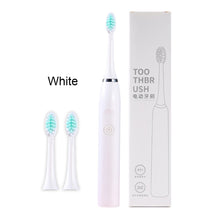 Load image into Gallery viewer, Adult Electric Toothbrush Waterproof Ultrasonic Vibration Toothbrush Waterproof Smart Whitening Toothbrush Oral Care
