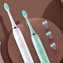 Load image into Gallery viewer, Adult Electric Toothbrush Waterproof Ultrasonic Vibration Toothbrush Waterproof Smart Whitening Toothbrush Oral Care

