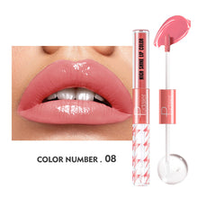 Load image into Gallery viewer, 16 Colors Double Lip Gloss Moisturizing Water-light Long-lasting Lipstick Lip Glaze Lips Makeup Cosmetics
