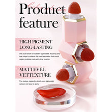 Load image into Gallery viewer, 6 Colors Fine Glitter Liquid Blush Long-lasting Matte Blush Waterproof Sweatproof Blush Face Makeup Cosmetics for Women
