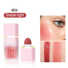 Load image into Gallery viewer, 6 Colors Fine Glitter Liquid Blush Long-lasting Matte Blush Waterproof Sweatproof Blush Face Makeup Cosmetics for Women
