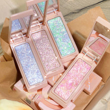 Load image into Gallery viewer, 4 Colors Glitter Highlighter Powder Face Body Shimmer Powder Brighten Highlight Makeup Cosmetics
