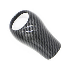 Load image into Gallery viewer, Carbon Fiber Car Gear Shift Knob Cover Trim Sticker For Mercedes Benz W204 W211 W212 W169 CLS A C E G GLK Class Auto Accessories
