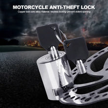 Load image into Gallery viewer, Motorcycle Anti Theft Disc Brake Lock Security Wheel Disk Lock for Bicycles Bike Electric Car Motorbike Electric Scooter
