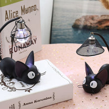 Load image into Gallery viewer, Dream Forest Anime Japanese Grocery Cat Night Light Creative Cartoon LED Lamp Bedroom Bedside Light Resin Ornaments
