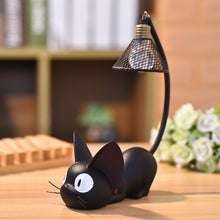Load image into Gallery viewer, Dream Forest Anime Japanese Grocery Cat Night Light Creative Cartoon LED Lamp Bedroom Bedside Light Resin Ornaments
