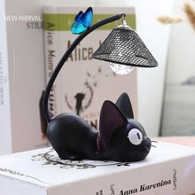 Load image into Gallery viewer, Dream Forest Anime Japanese Grocery Cat Night Light Creative Cartoon LED Lamp Bedroom Bedside Light Resin Ornaments
