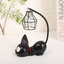 Load image into Gallery viewer, Dream Forest Anime Japanese Grocery Cat Night Light Creative Cartoon LED Lamp Bedroom Bedside Light Resin Ornaments
