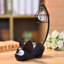 Load image into Gallery viewer, Dream Forest Anime Japanese Grocery Cat Night Light Creative Cartoon LED Lamp Bedroom Bedside Light Resin Ornaments
