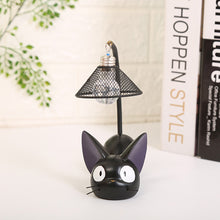 Load image into Gallery viewer, Dream Forest Anime Japanese Grocery Cat Night Light Creative Cartoon LED Lamp Bedroom Bedside Light Resin Ornaments
