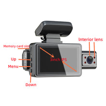 Load image into Gallery viewer, 1080P WIFI Car DVR Camera 3 inch Dash Cam HD 170° Wide Angle Night Vision Video Recorders Loop Recording Car Camera Way With G-Sensor
