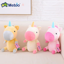 Load image into Gallery viewer, Metoo Cute Unicorn Plush Toy Stuffed Toys for Kids Children's Day Birthday Gifts Plush Animal Toys Home Kids' Room Decoration
